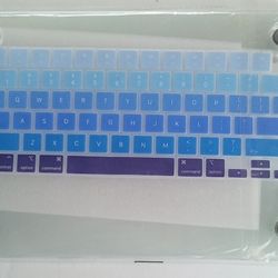 Mektron Ultra Thin MacBook Armor Case - Floral Watercolor Design with Keyboard Cover