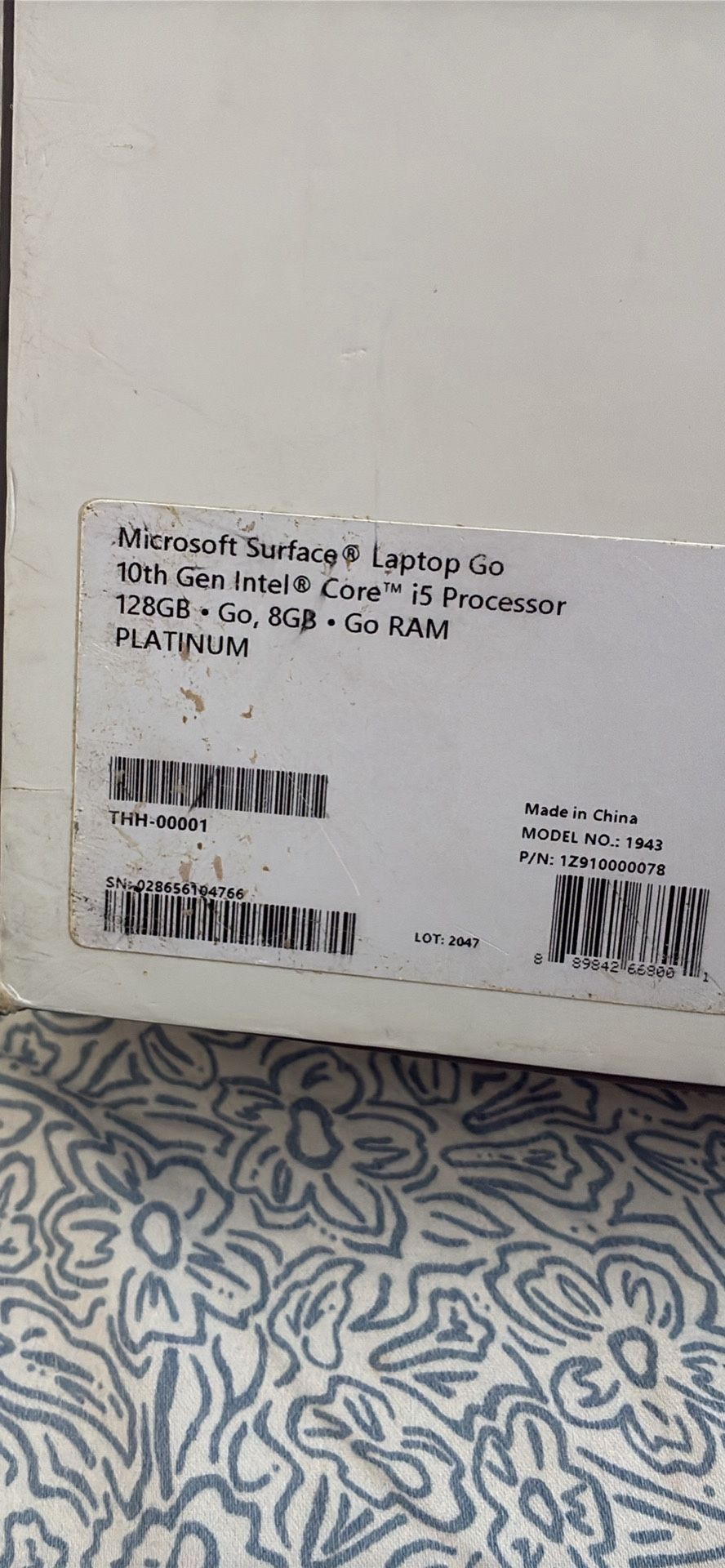 Surface Pro Laptop W/ Lg DVD Writer