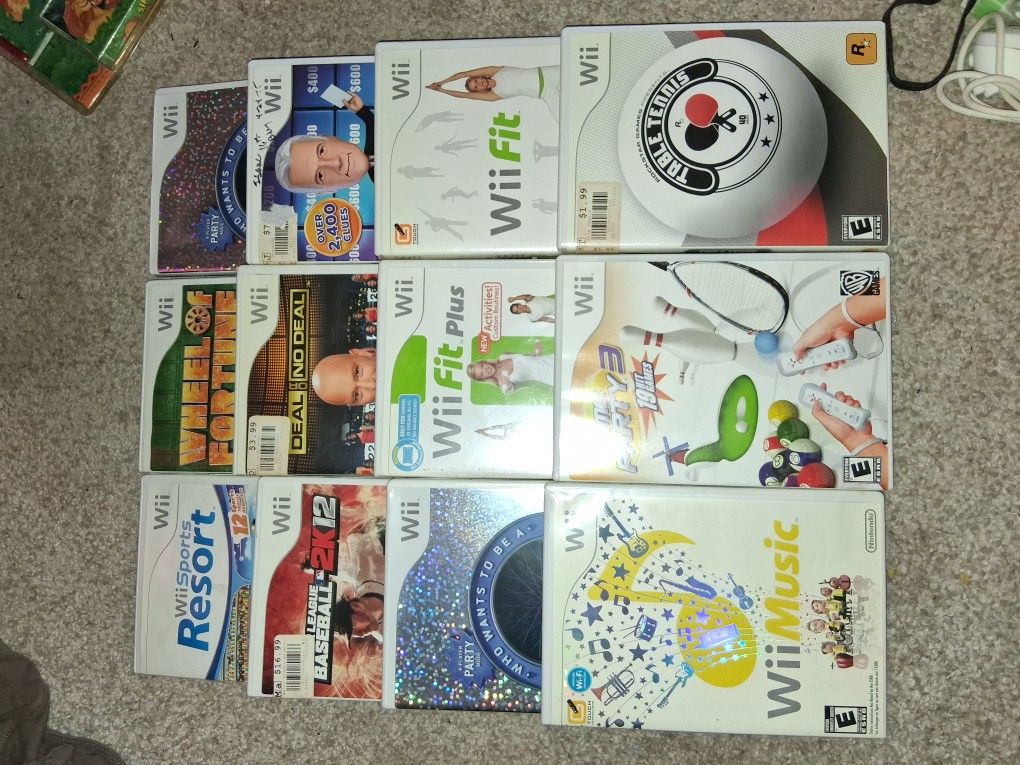 Nintendo Wii  With Lots Of Extras