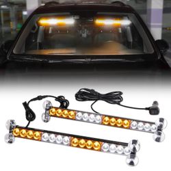 2 in 1 Traffic Advisor Strobe Light Bar 