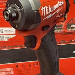MILWAUKEE M18 FUEL  1/4” IMPACT  DRIVER   #2953-20  And  BATTERY 5.0  New Out The Box Never Used  