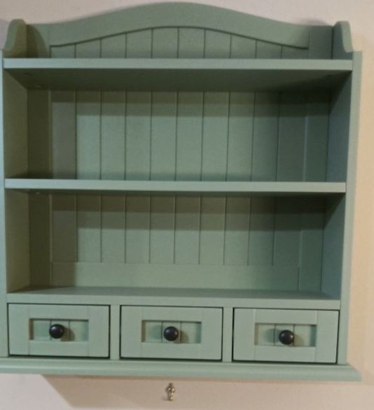 3 Shelf Wall Cabinet