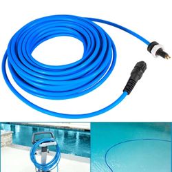 Pool Cleaner Communication Floating Cable 2 Wire Assy Blue Cable Replacement Cord Parts Fit for Maytronics Dolphin S200, Active 20, Triton PS, Discove