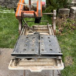 Tile/paver Table Saw With Stand 10”