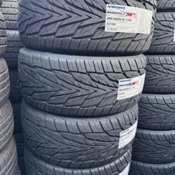 New Toyo 295/45R20 Tires