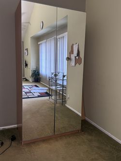Mirrored Closet 