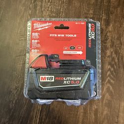 M18 18-Volt 5.0 Ah Lithium-Ion XC Extended Capacity Battery Pack Sealed NEW Milwaukee 48-11-1850