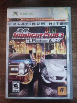 MIDNIGHT CLUB 3 DUB EDITION REMIX (XBOX)