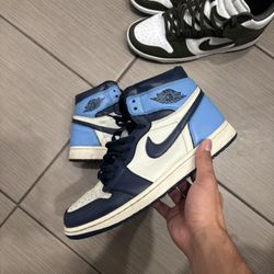Jordan Obsedian 1’s 