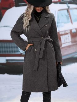 SHEIN gray coat