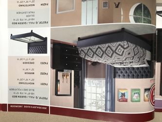 Queen size Platform Bed frame