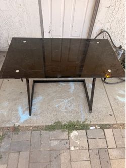 Glass Desk