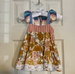 Matilda Jane Appliquéd Tank Dress