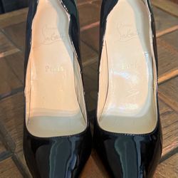 Christian Louboutin So Kate Pointed Toe Pump Black, Size US 8 (38)