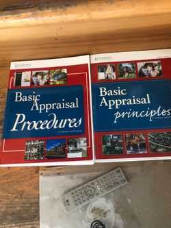 Basic Appraisal principles & procedures