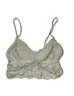 Crochet cropped tank