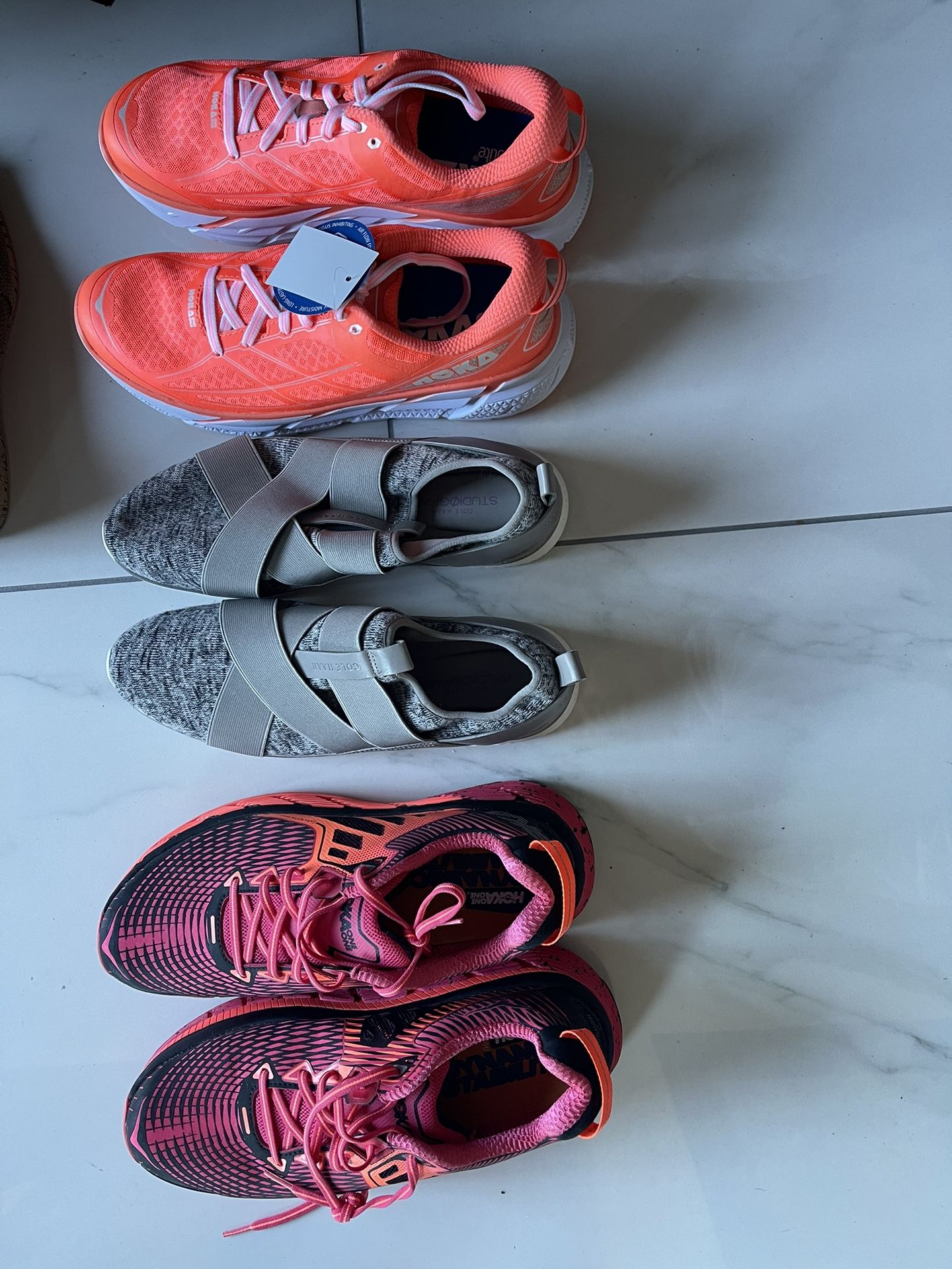 All Brand New Size 11 Women’s Shoes, Namebrand, Ranging From Sandals Pumps, Sneakers, Wedges, And Slides