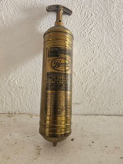 Antique fire extinguisher