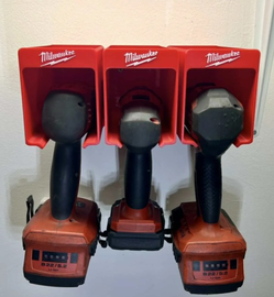 Milwaukee Cordless Tool Wall Mount Holder – 3D Printed