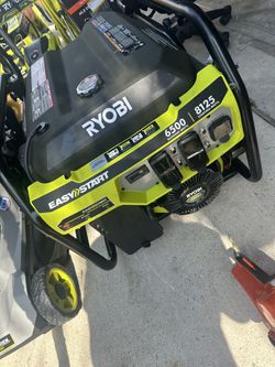 Ryobi Generator 6(contact info removed) Watts