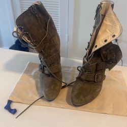 Brian Atwood Combat Boot Size 38