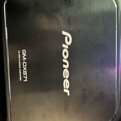 Pioneer GM-DX871 500W x 1 Car Amplifier