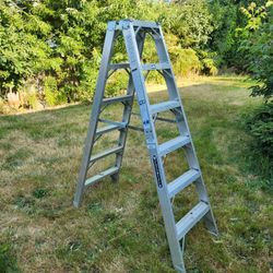Louisville 6' A Frame Ladder 375lb Heavy Duty Nice