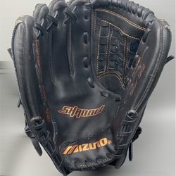 MIZUNO 12” Shadow GSH1201 Professional Model Baseball Glove - Black - Right Hand