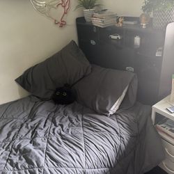 Bed Frame With Mattress 