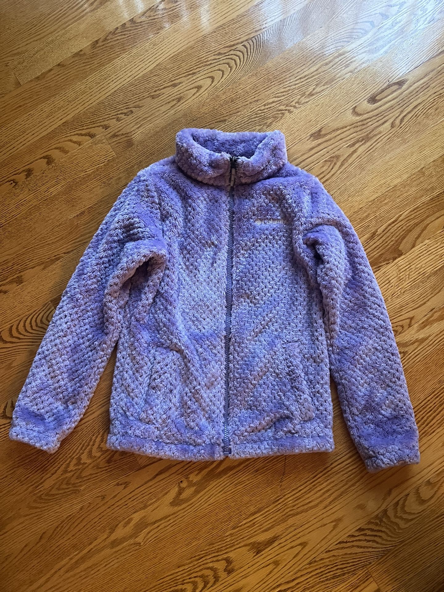 Columbia Girls Fleece Jacket Size M (10/12)