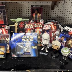 Hasbro Star Wars Action Figures Lot The Force Awakens Episode I Obi-Wan Kenobi …