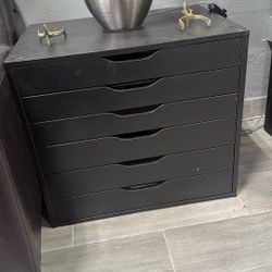 End Table With Drawers