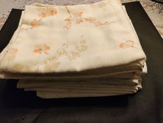 Set of 9 mismatched pillow cases