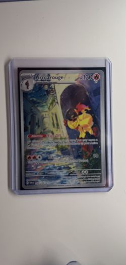 ARMAROUGE POKEMON CARD