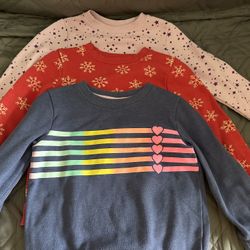 XS Girls Sweatshirts And Fleece Pants - 4/5T 