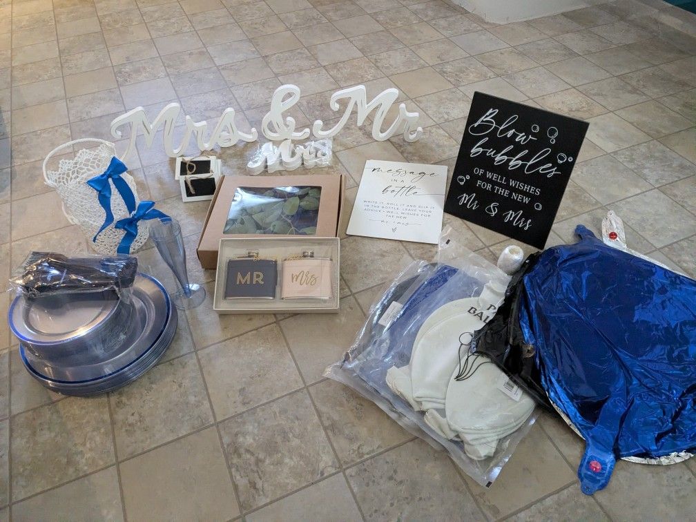 Blue Wedding/Party Decorations