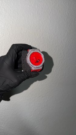 Moissanite Diamond Red GA2100 Gshock