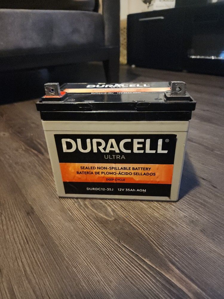 SLADC12-35J Duracell Ultra 12V 35AH Deep Cycle