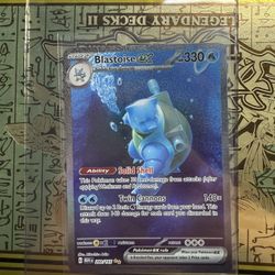 Pokemon 151 Squirtle And blastoise SIR 