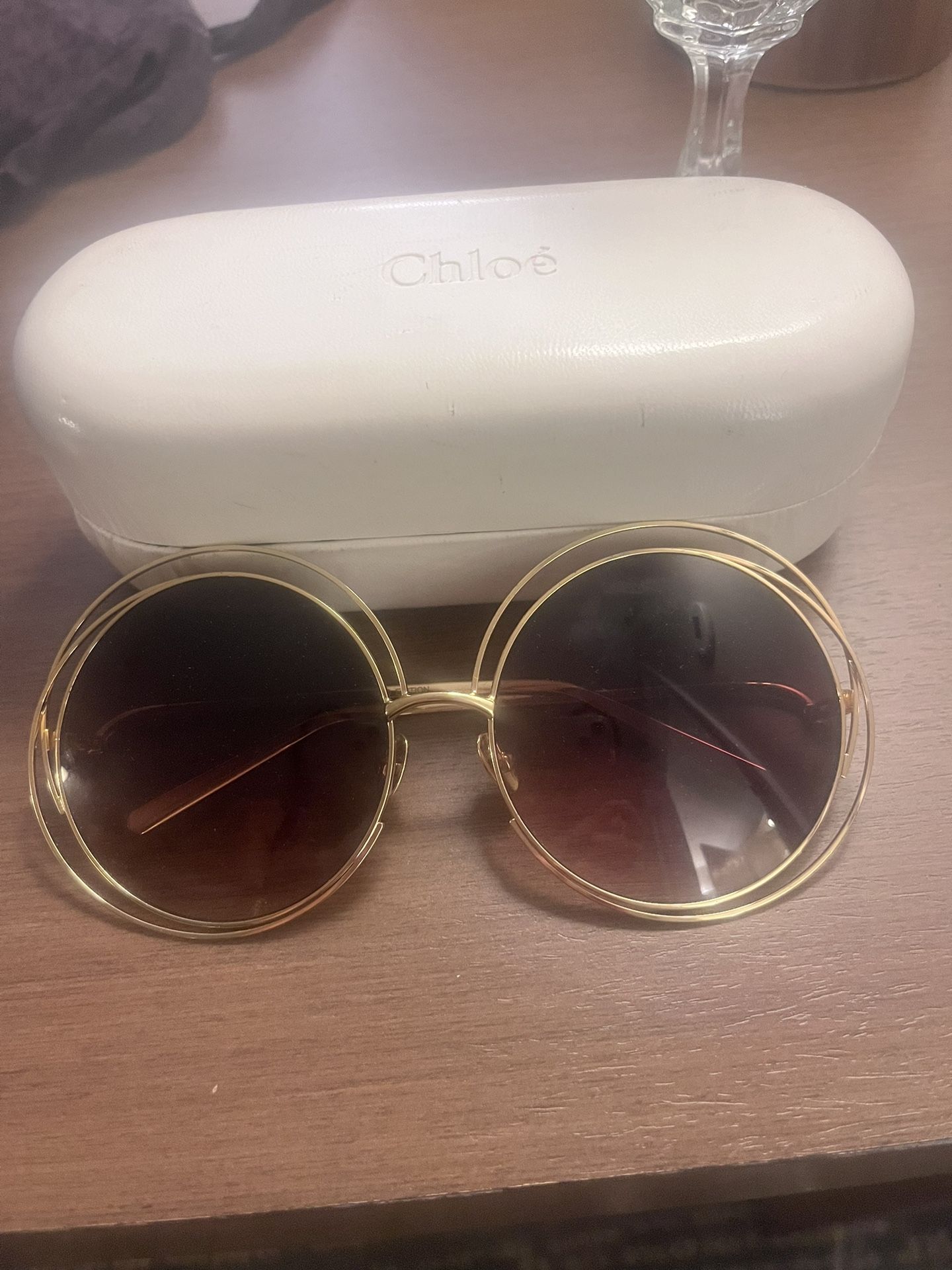 Chloe CE1145SG 18 K Plated Limited Edition 62-18-135