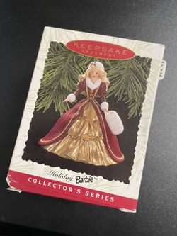 Holiday Barbie Keepsake Christmas Ornament 1996