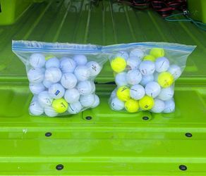 (48) Mixed Bag of Top Brand Golfballs