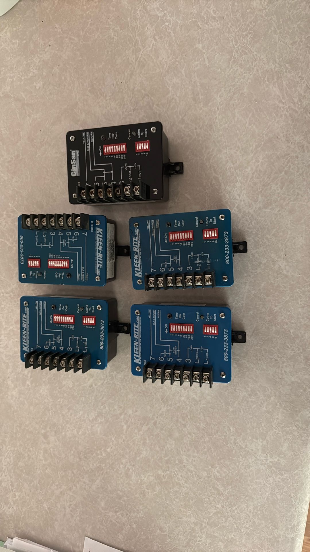 Car Cash Vacuum Timers