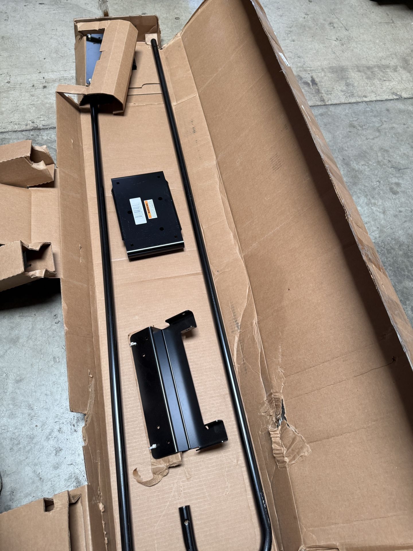 BAL RV Products 28217B Hide-A-Spare Tire Storage System for I-Beam Frame Trailer
