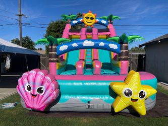 Double Water Slide for SALE