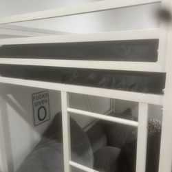 Twin Loft Bed with Mattress 