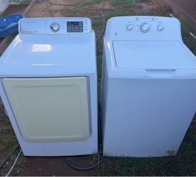 Washer and dryer