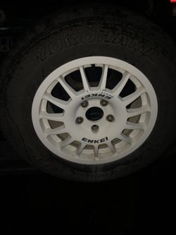 Selling Five 15 inch Enkei Sport Rims And Tires 