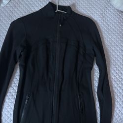 Black Lululemon Define Jacket (Luon)