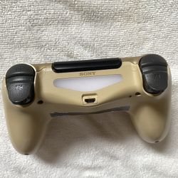 Gold Ps4 wireless controller 